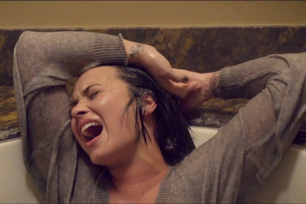 Demi Lovato Gets “Stone Cold” In Emotional New Video!
