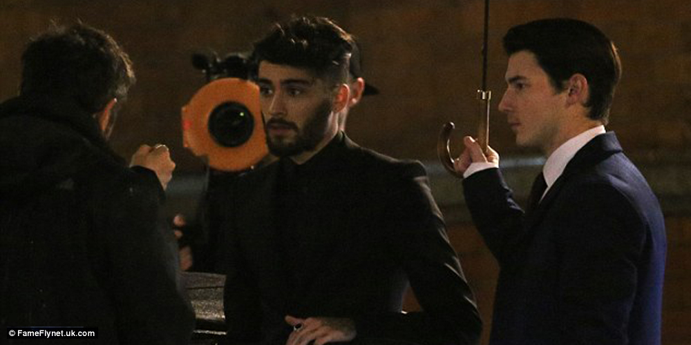Zayn Malik spotted filming Music Video for Taylor Swift collaboration!