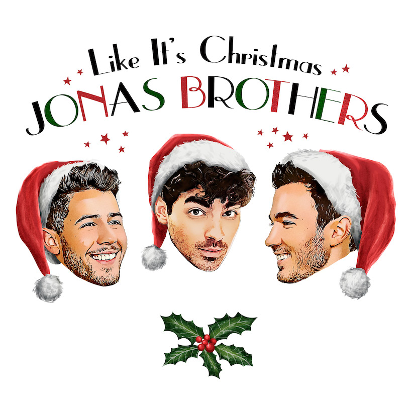 Christmas Happiness Begins as the Jonas Brothers release a new lyric video for ‘Like It’s Christmas’