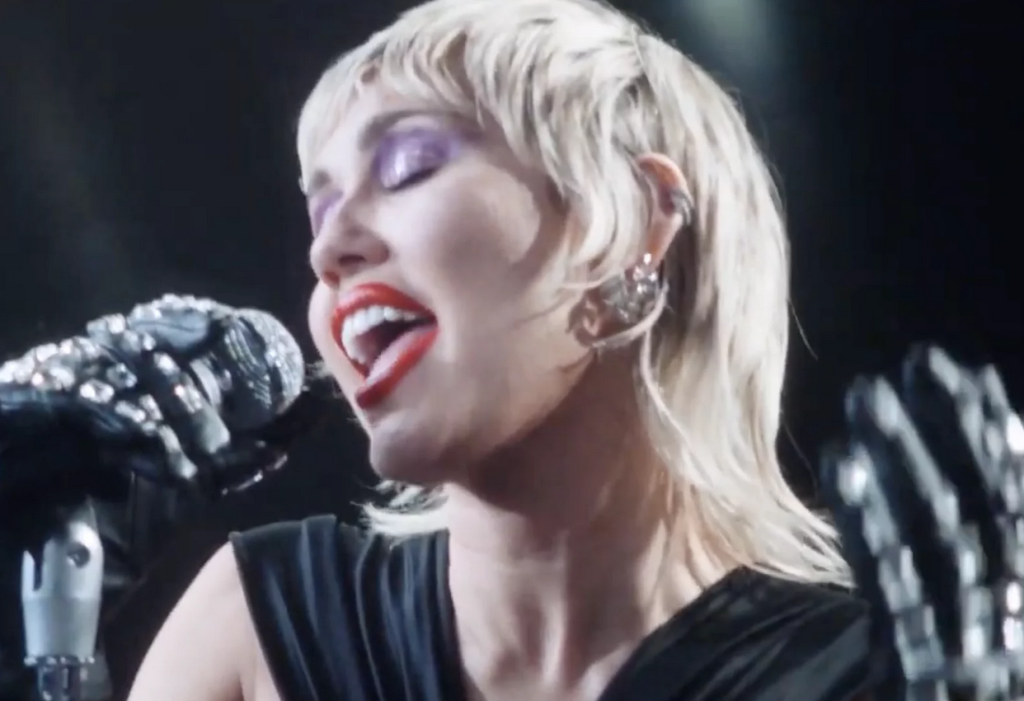 PREMIERE: Miley Cyrus makes triumphant return with “Midnight Sky”